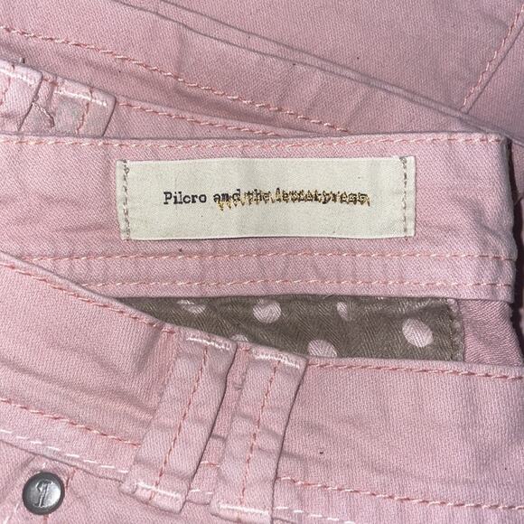 Anthropologie / Pilcro and the Letterpress Women’s Sz 26 Pink Chino Pants - Picture 3 of 7